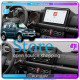 Штатная магнитола Lesko для Suzuki Jimny III Рестайлинг 1 2005-2012 экран 9" 4/64 QLED CarPlay 4G Wi-Fi GPS 360 Prime
