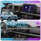 Штатная магнитола Lesko для Suzuki Jimny III Рестайлинг 2 2012-2019 экран 9" 4/64Gb CarPlay 4G Wi-Fi GPS Prime