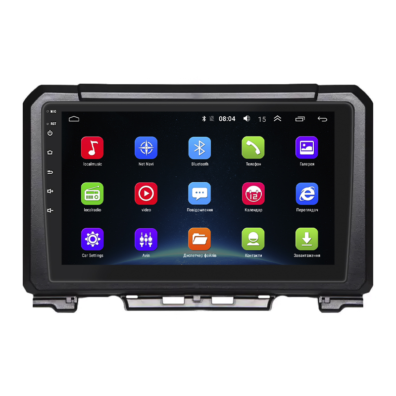 Штатная магнитола Lesko для Suzuki Jimny IV 2018-н.в. экран 9" 2/32Gb Wi-Fi GPS Base