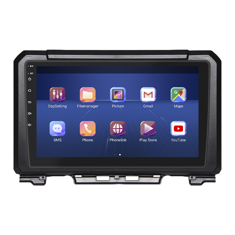 Штатная магнитола Lesko для Suzuki Jimny IV 2018-н.в. экран 9" 6/128Gb 4G Wi-Fi GPS Top