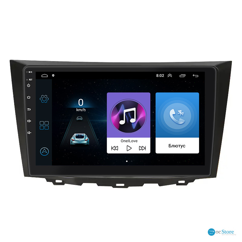 Штатная магнитола Lesko для Suzuki Kizashi  2009-2014 экран 9" 1/16Gb Wi-Fi GPS Base