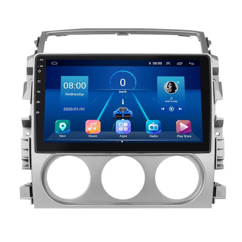 Штатная магнитола Lesko для Suzuki Liana I Рестайлинг 2004-2008 экран 9" 4/64Gb 4G Wi-Fi GPS Top