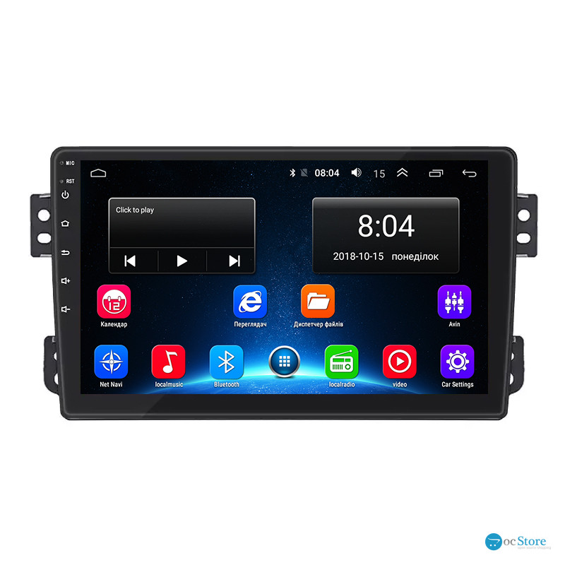 Штатная магнитола Lesko для Suzuki Splash I 2008-2012 экран 9" 2/32Gb Wi-Fi GPS Base