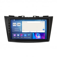 Штатная магнитола Lesko для Suzuki Swift IV 2011-2013 экран 9" 4/64Gb CarPlay 4G Wi-Fi GPS Prime