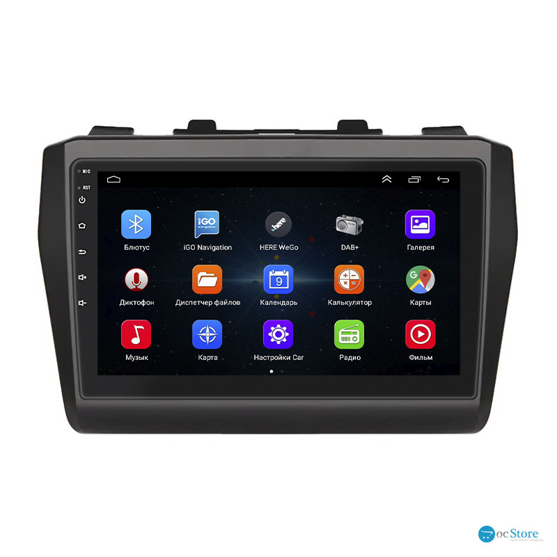 Штатная магнитола Lesko для Suzuki Swift V 2016-н.в. экран 10" 1/16Gb Wi-Fi GPS Base