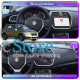 Штатная магнитола Lesko для Suzuki SX4 II (S-Cross) 2013-2016 экран 9" 4/64 QLED CarPlay 4G Wi-Fi GPS 360 Prime