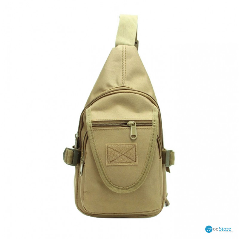 Рюкзак тактический на одно плечо AOKALI Outdoor A32 Sand