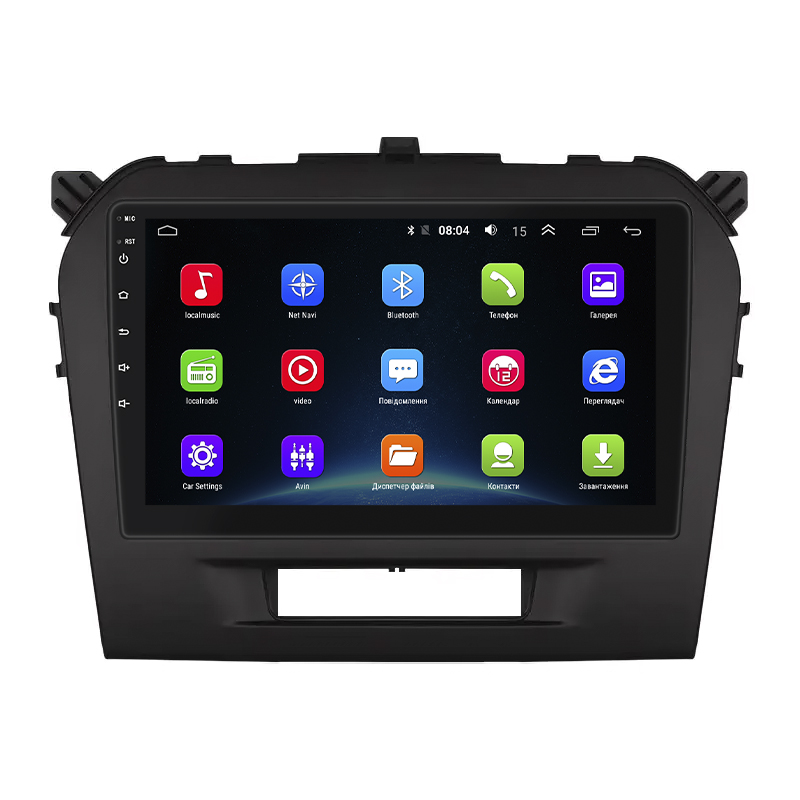 Штатная магнитола Lesko для Suzuki Vitara II 2014-2019 экран 9" 2/32Gb Wi-Fi GPS Base