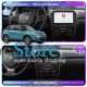 Штатная магнитола Lesko для Suzuki Vitara II 2014-2019 экран 9" 4/64 QLED CarPlay 4G Wi-Fi GPS 360 Prime