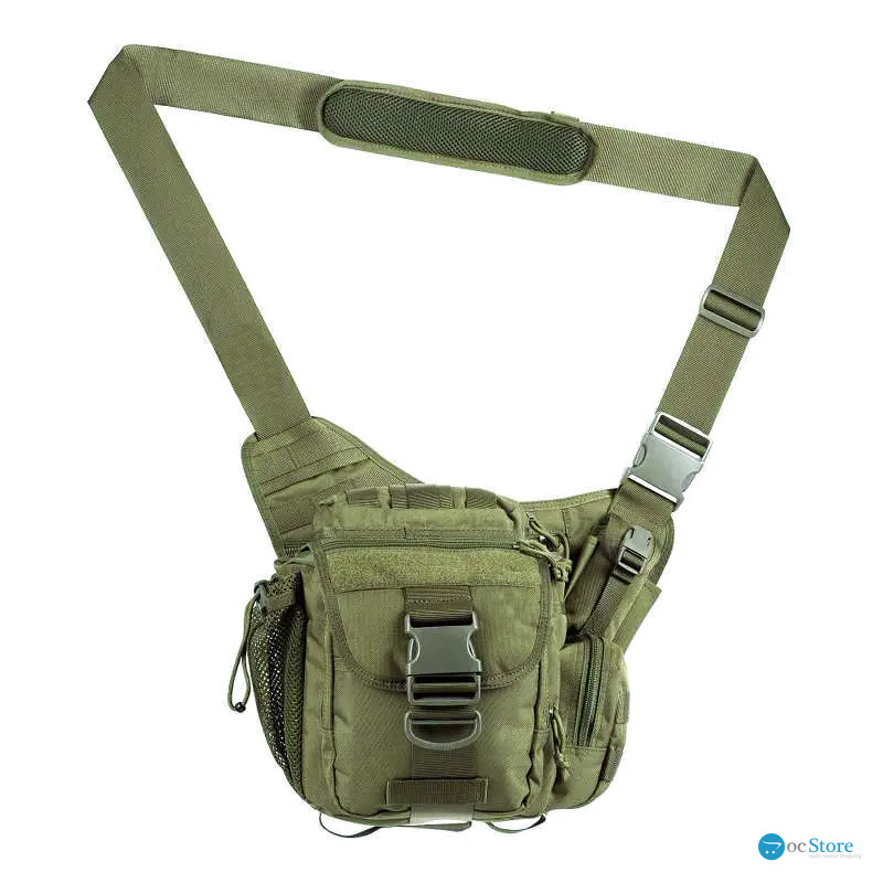 Сумка тактическая через плечо AOKALI Outdoor A03 Green