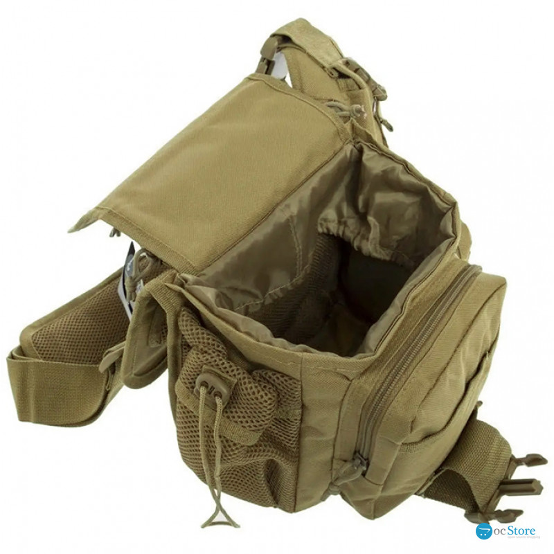 Сумка тактическая через плечо AOKALI Outdoor A03 Sand