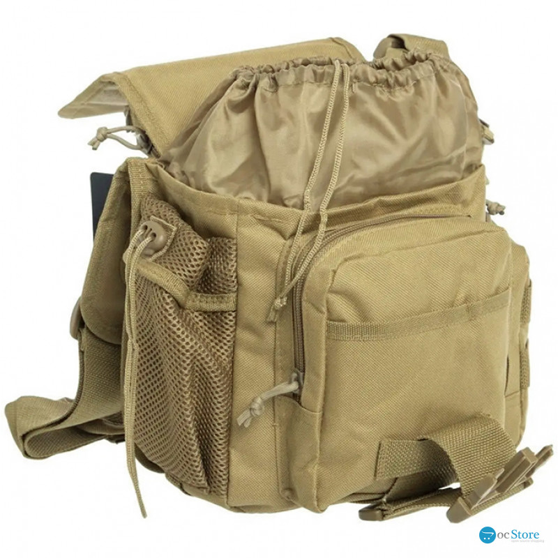 Сумка тактическая через плечо AOKALI Outdoor A03 Sand