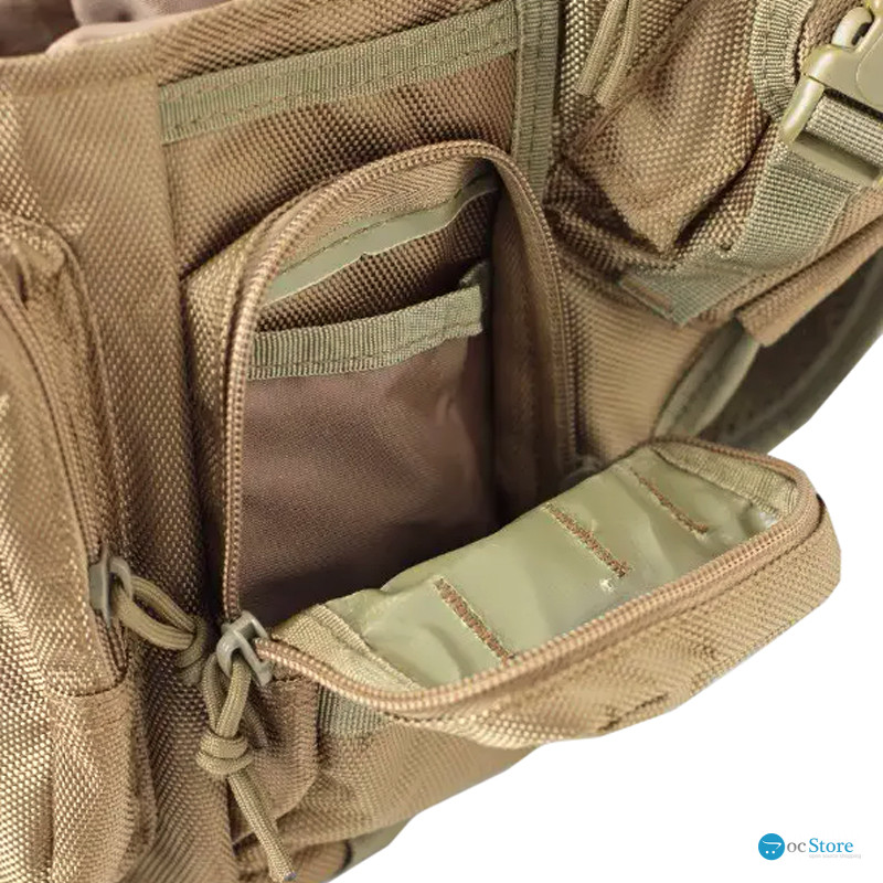 Сумка тактическая через плечо AOKALI Outdoor A03 Sand