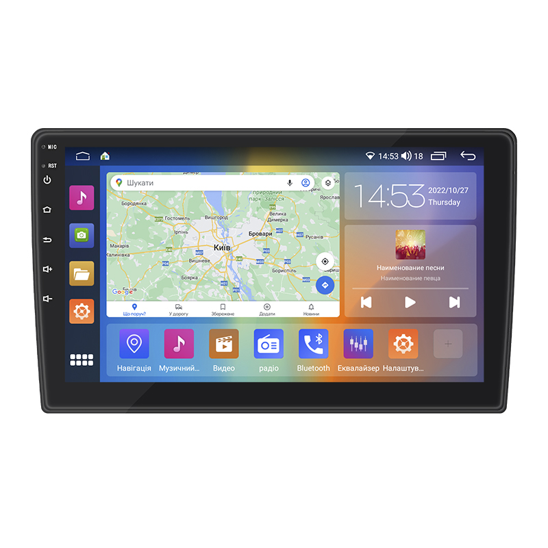 Штатная магнитола Lesko для Suzuki XL7  2007-2009 экран 10" 4/64Gb CarPlay 4G Wi-Fi GPS Prime