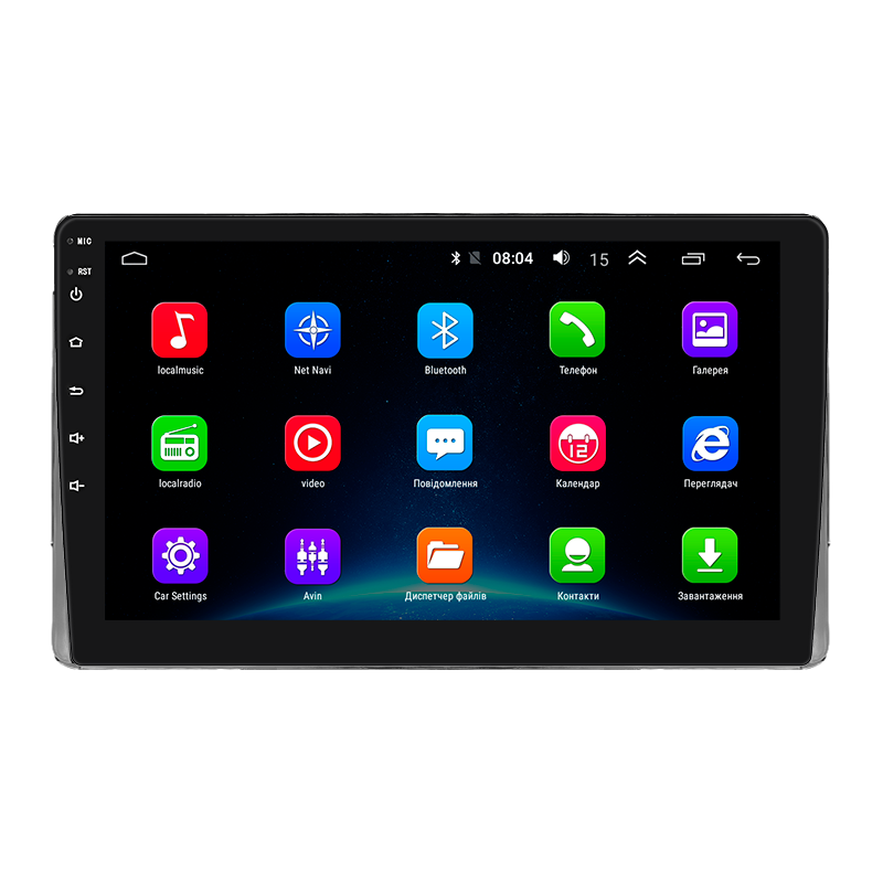 Штатная магнитола Lesko для Toyota 4Runner IV 2002-2005 экран 9" 2/32Gb Wi-Fi GPS Base