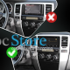 Штатная магнитола Lesko для Toyota 4Runner IV Рестайлинг 2005-2009 экран 9" 1/16Gb Wi-Fi GPS Base
