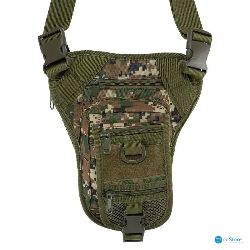 Сумка тактическая на пояс AOKALI Outdoor A176 Green Acu