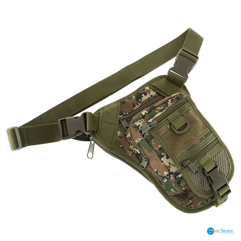 Сумка тактическая на пояс AOKALI Outdoor A176 Green Acu