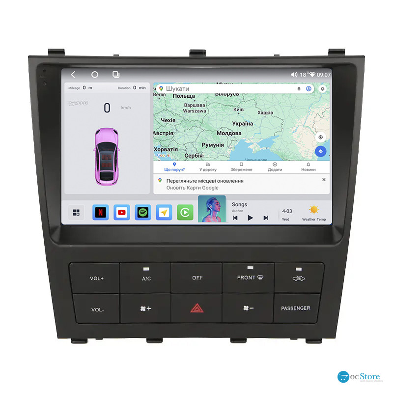Штатная магнитола Lesko для Toyota Altezza  1998-2005 экран 9" 4/64 QLED CarPlay 4G Wi-Fi GPS 360 Prime
