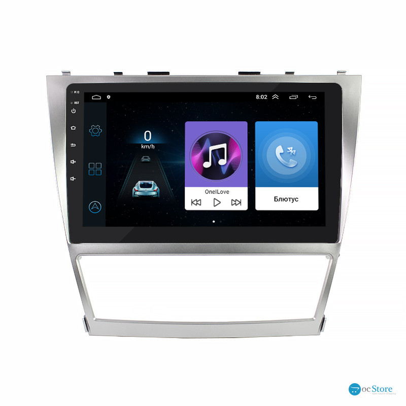 Штатная магнитола Lesko для Toyota Aurion I 2006-2012 экран 10" 1/16Gb Wi-Fi GPS Base