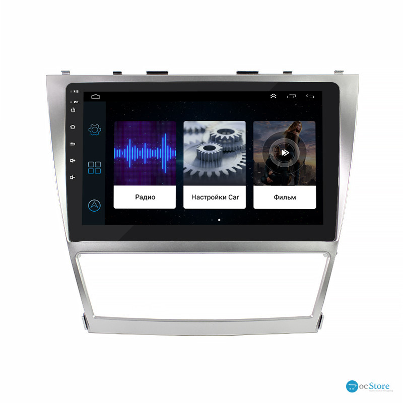 Штатная магнитола Lesko для Toyota Aurion I 2006-2012 экран 10" 1/16Gb Wi-Fi GPS Base