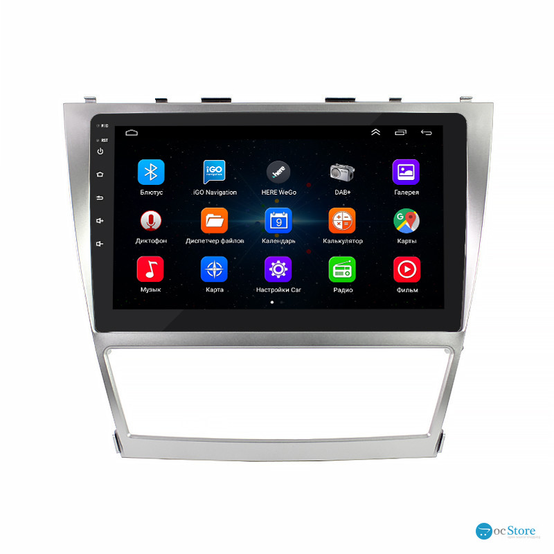 Штатная магнитола Lesko для Toyota Aurion I 2006-2012 экран 10" 1/16Gb Wi-Fi GPS Base