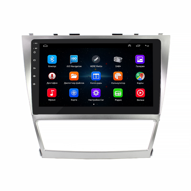 Штатная магнитола Lesko для Toyota Aurion I 2006-2012 экран 10" 1/16Gb Wi-Fi GPS Base