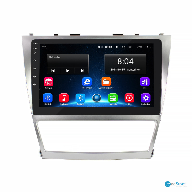 Штатная магнитола Lesko для Toyota Aurion I 2006-2012 экран 10" 2/32Gb Wi-Fi GPS Base
