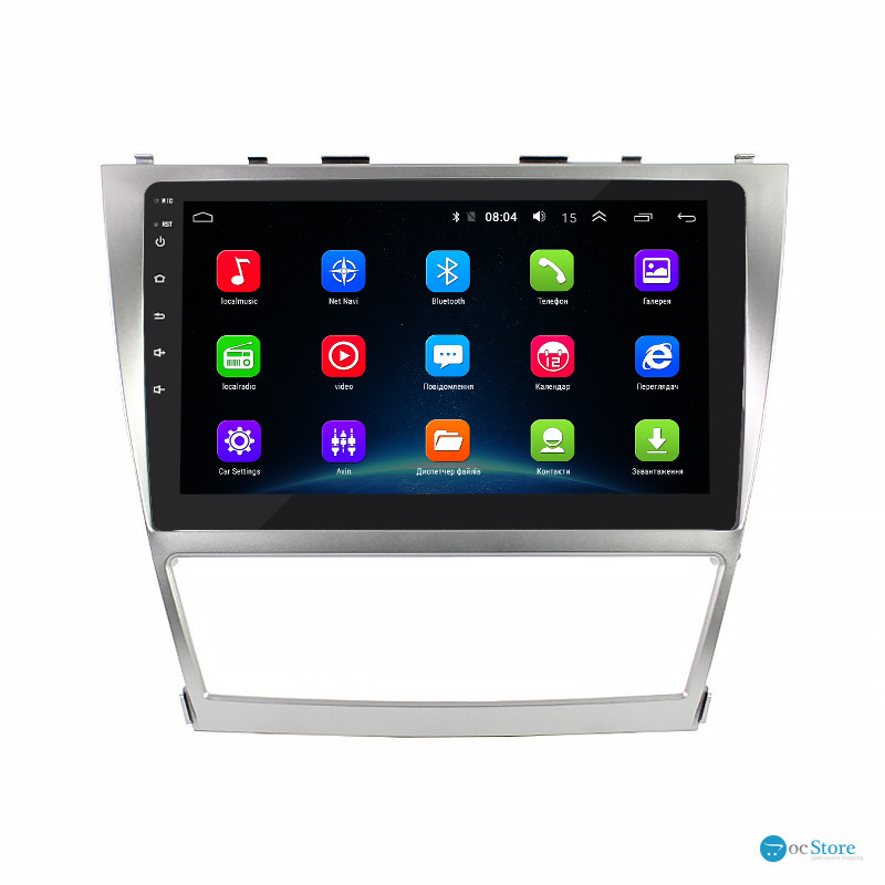 Штатная магнитола Lesko для Toyota Aurion I 2006-2012 экран 10" 2/32Gb Wi-Fi GPS Base