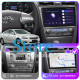 Штатная магнитола Lesko для Toyota Aurion I 2006-2012 экран 10" 2/32Gb CarPlay 4G Wi-Fi GPS Prime