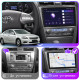 Штатная магнитола Lesko для Toyota Aurion I 2006-2012 экран 10" 4/64Gb CarPlay 4G Wi-Fi GPS Prime