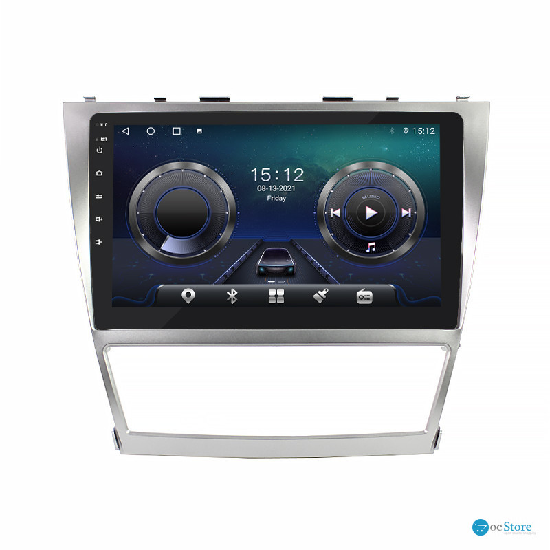 Штатная магнитола Lesko для Toyota Aurion I 2006-2012 экран 10" 4/64Gb 4G Wi-Fi GPS Top