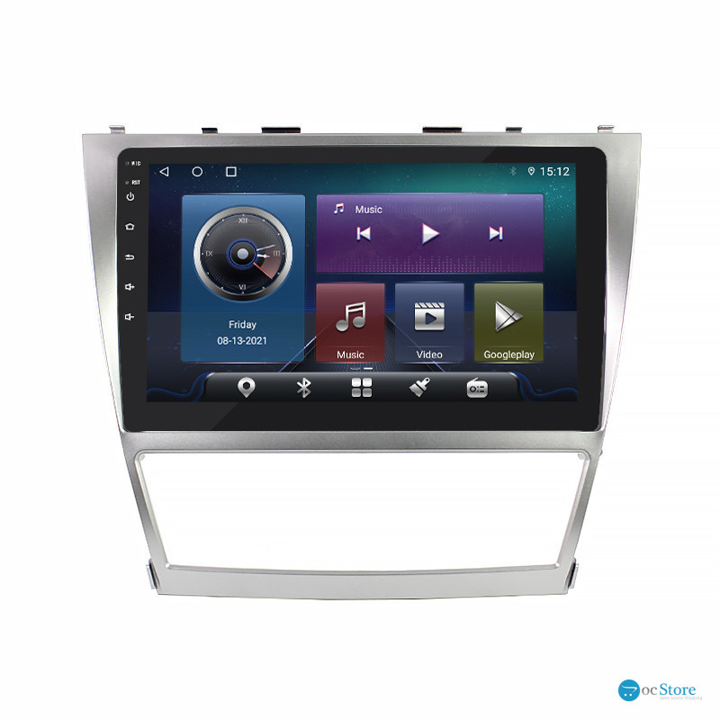 Штатная магнитола Lesko для Toyota Aurion I 2006-2012 экран 10" 4/64Gb 4G Wi-Fi GPS Top