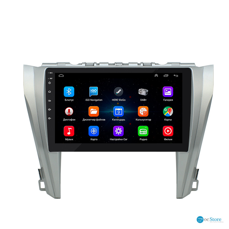 Штатная магнитола Lesko для Toyota Aurion II 2012-2017 экран 10" 1/16Gb Wi-Fi GPS Base