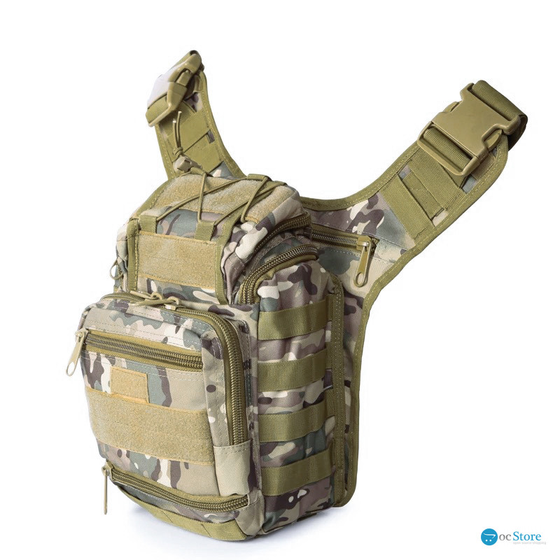 Сумка тактическая через плечо AOKALI Outdoor A25 Camouflage CP