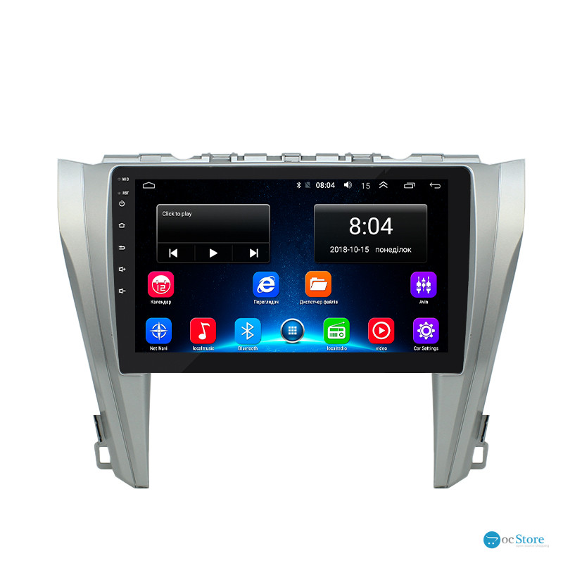 Штатная магнитола Lesko для Toyota Aurion II 2012-2017 экран 10" 2/32Gb Wi-Fi GPS Base