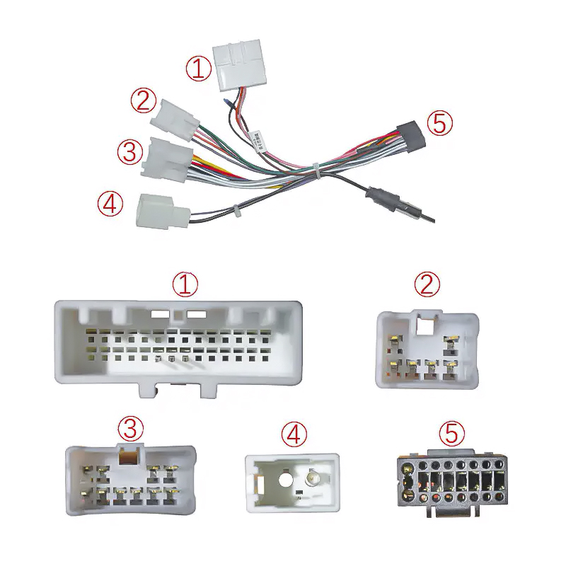 Штатная магнитола Lesko для Toyota Aurion II 2012-2017 экран 10" 2/32Gb CarPlay 4G Wi-Fi GPS Prime