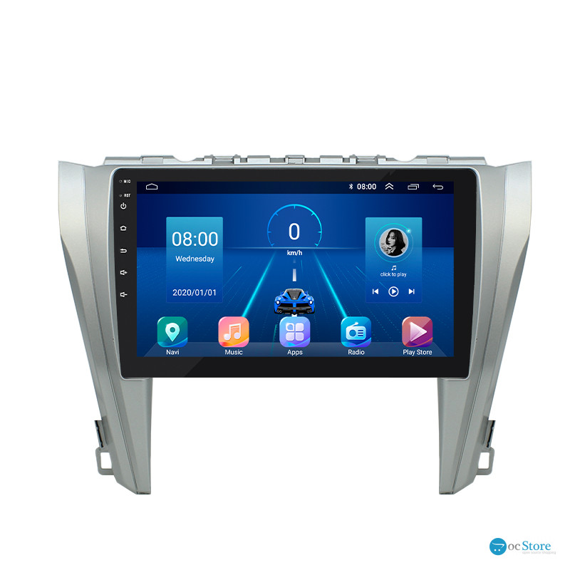 Штатная магнитола Lesko для Toyota Aurion II 2012-2017 экран 10" 2/32Gb 4G Wi-Fi GPS Top