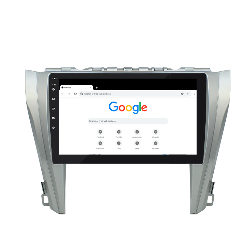 Штатная магнитола Lesko для Toyota Aurion II 2012-2017 экран 10" 4/32Gb 4G Wi-Fi GPS Top