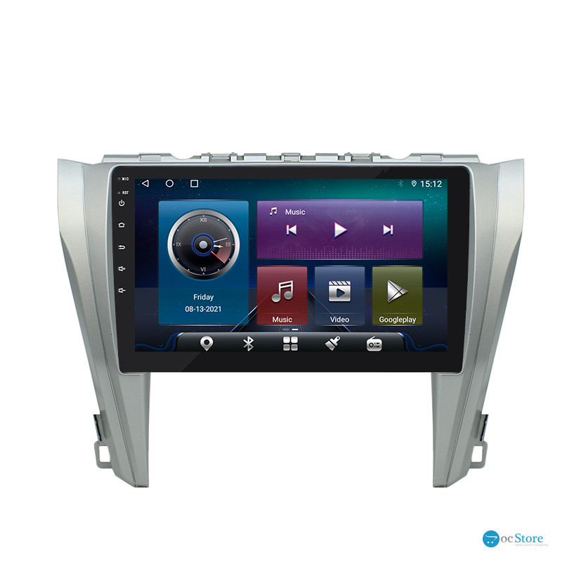 Штатная магнитола Lesko для Toyota Aurion II 2012-2017 экран 10" 4/64Gb 4G Wi-Fi GPS Top