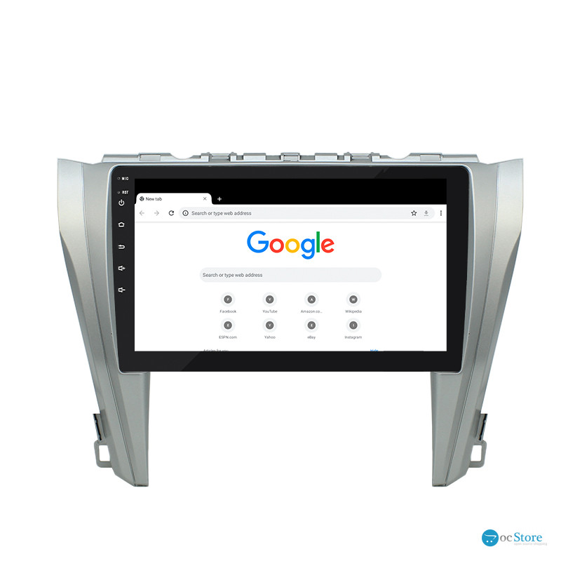 Штатная магнитола Lesko для Toyota Aurion II 2012-2017 экран 10" 4/64Gb 4G Wi-Fi GPS Top