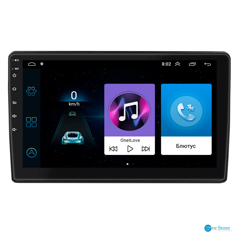 Штатная магнитола Lesko для Toyota Auris I 2006-2010 экран 10" 1/16Gb Wi-Fi GPS Base