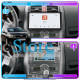 Штатная магнитола Lesko для Toyota Auris I 2006-2010 экран 10" 4/64 QLED CarPlay 4G Wi-Fi GPS 360 Prime