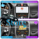 Штатная магнитола Lesko для Toyota Auris I Рестайлинг 2009-2012 экран 10" 4/64 QLED CarPlay 4G Wi-Fi GPS 360 Prime