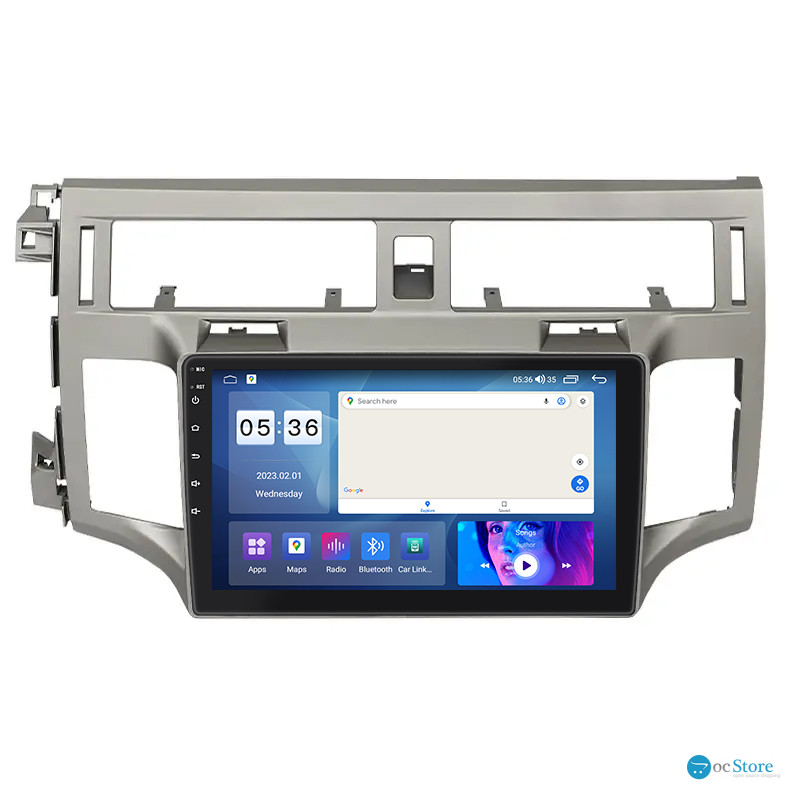 Штатная магнитола Lesko для Toyota Avalon III 2005-2007 экран 9" 4/64Gb CarPlay 4G Wi-Fi GPS Prime