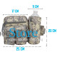 Сумка тактическая на пояс AOKALI Outdoor A33 4L Camouflage ACU