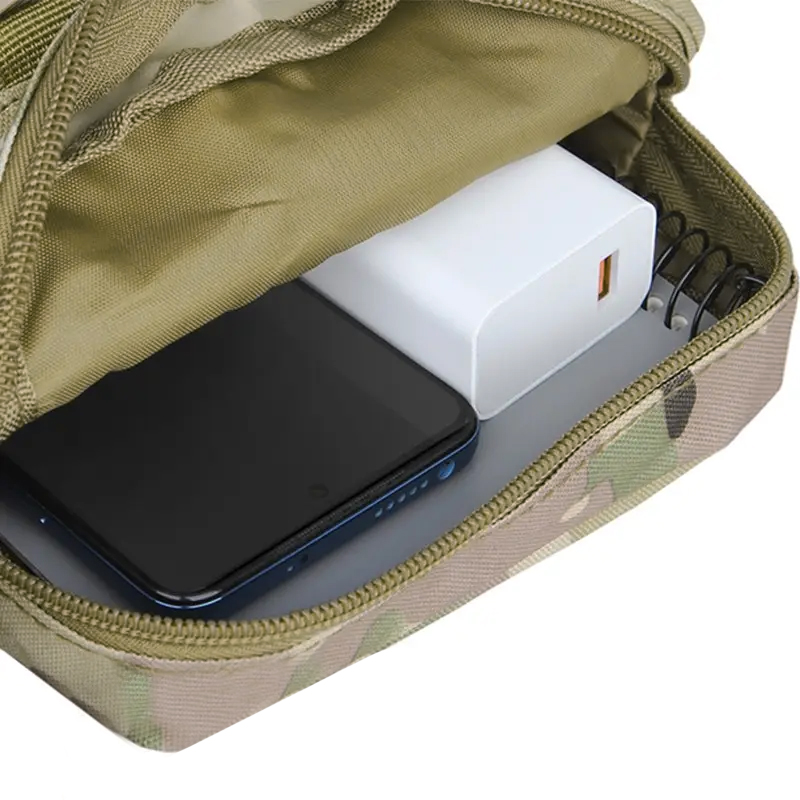 Сумка тактическая на пояс AOKALI Outdoor A33 4L Camouflage CP