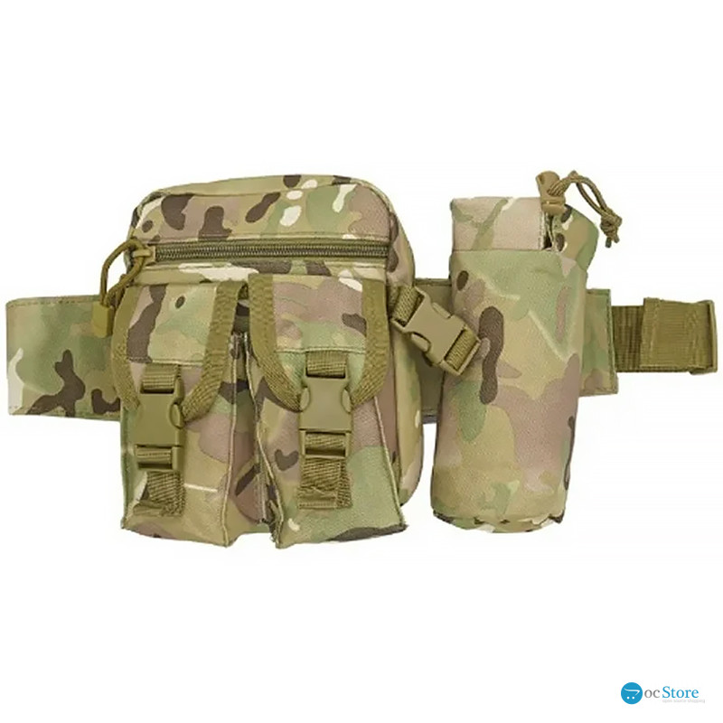Сумка тактическая на пояс AOKALI Outdoor A33 4L Camouflage CP