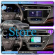 Штатная магнитола Lesko для Toyota Avalon IV 2012-2015 экран 9" 4/64Gb 4G Wi-Fi GPS Top