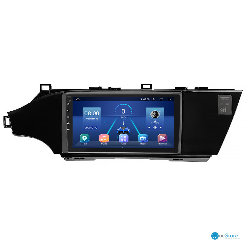 Штатная магнитола Lesko для Toyota Avalon IV 2012-2015 экран 9" 6/128Gb 4G Wi-Fi GPS Top
